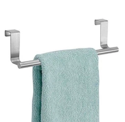 Geschirrtuchhalter Küche Tür Handtuchstange Edelstahl Handtuchhalter Schranktür - Bild 1 von 4