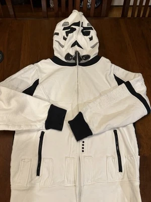 DE COLECCIÓN Y2K Star Wars Marc Ecko Stormtrooper Cremallera Completa Máscara Corte y Coser Sudadera con Capucha M Foto 1 de 3