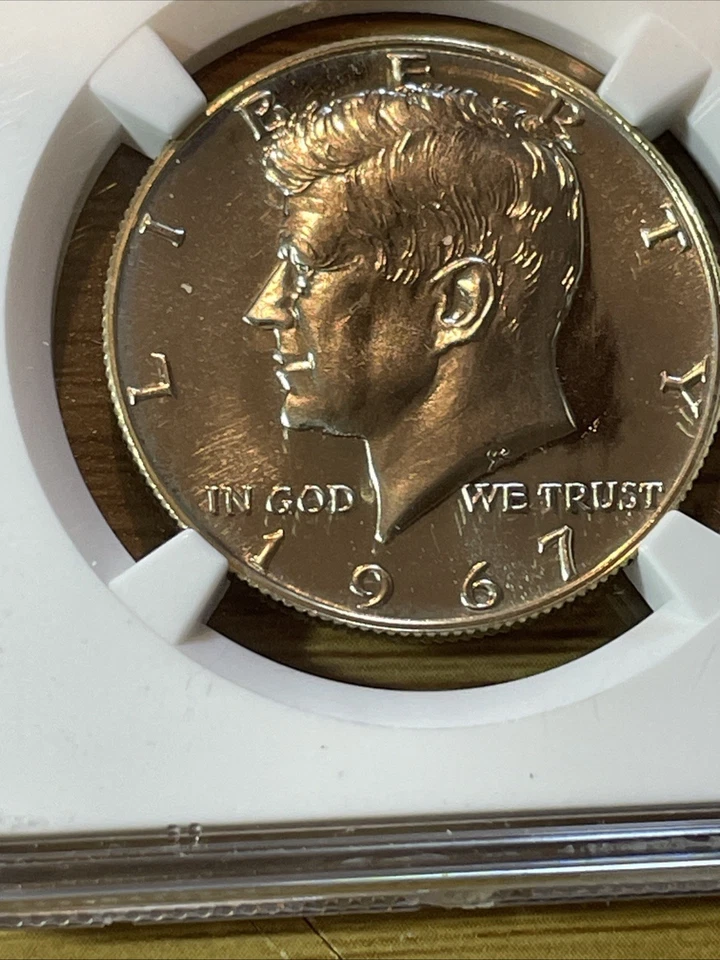 1967 Kennedy Half Dollar NGC MS66 - Image 1 of 4