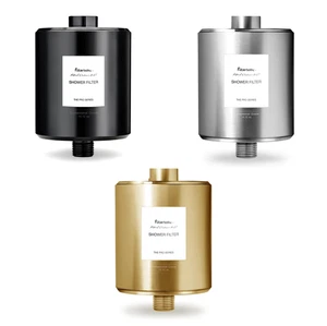 NUEVO Filtro de ducha Filterbaby Pro X Dr. Dorfman aluminio titanio - cromo - Imagen 1 de 15