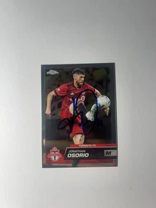 Jonathan Osorio Signed Auto Topps Chrome Autographed Card Canada MLS TORONTO - Picture 1 of 1