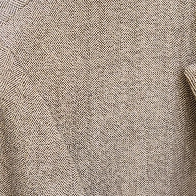 Blazer 46 Beige Marrón Mini Espiga Academia Chaqueta Abrigo Deportivo Para Hombre TAN 46L Foto 1 de 4