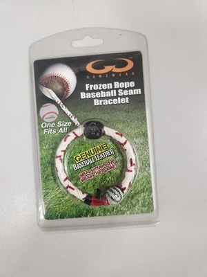 Colorado Rockies Gamewear Frozen Rope Baseball Seam Leather Necklace MLB New - Image 1 of 2