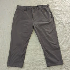 Iron Co Chino Pants Men’s 40x30 Harbor Gray Stretch Cotton Casual Straight - Picture 1 of 8