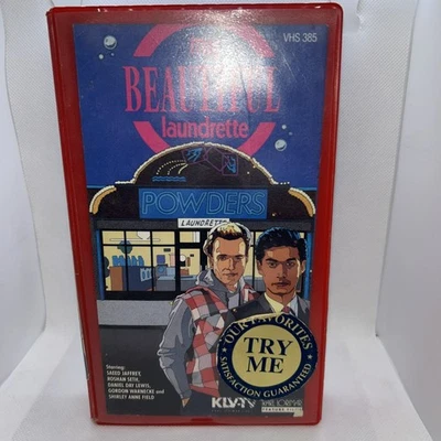 My Beautiful Laundrette 1985 VHS Saeed Jaffrey Roshan Seth VHSshopCom  - Image 1 of 3