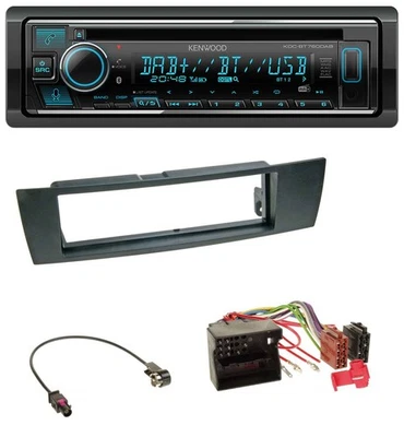 Kenwood MP3 Bluetooth DAB USB CD Autoradio für BMW 1er E87 3er E90-3 X1 E84 Z4 E - Bild 1 von 4