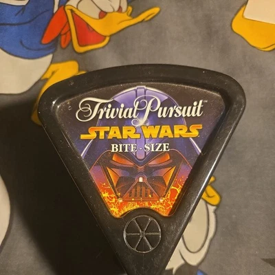 Trivial Pursuit Star Wars Bite-Size Board Game with Dice Hasbro Complete - Image 1 of 4