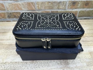 Joyero WOLF Marrakech-Cuero-Negro-308602-Nuevo en Caja - Imagen 1 de 9