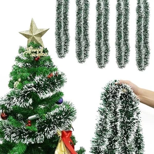 10M Girlande Weihnachten,Weihnachtsdeko Girlanden Tannengirland Wie Echt Girland - Bild 1 von 12