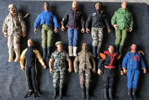Vtg Huge Lot 1991 HASBRO GI Joe 10 Action Figures & Accessories/Weapons - Picture 1 of 12
