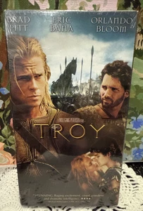 Troy VHS Film versiegelt Brad Pitt Eric Bana Orlando Bloom - Bild 1 von 6