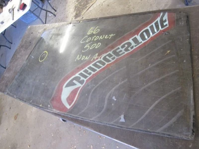 66 67 MOPAR B CARROCERÍA 2 PUERTAS TECHO RÍGIDO VENTANA TRASERA CRISTAL SIN AIRE ACONDICIONADO COCHE OEM Foto 1 de 2