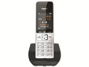 Telefon bezprzewodowy Gigaset COMFORT 500 czarno-sylabowy NOWY - Zdjęcie 1 z 6