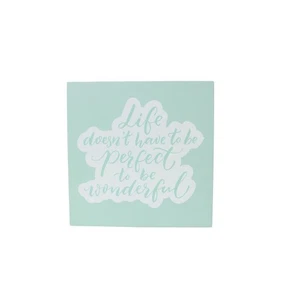 Splosh Blockwords Square - Wonderful - Home Decor, Affirmation Gift, BLWD06 - Picture 1 of 1
