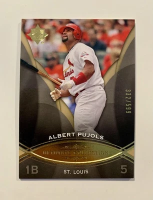 2009 Upper Deck Ultimate Collection Albert Pujols #/599 SP 50 Cardinals - Image 1 of 2