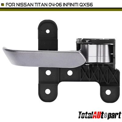 Manija de puerta interior para Nissan TITAN 04-06 INFINITI QX56 04-10 delantera/trasera derecha Foto 1 de 4