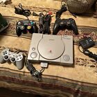 Sony Playstation Ps1 Console 3 Remotes , Gamecube
