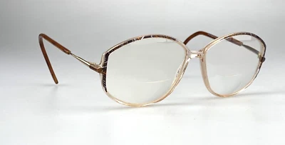 Marco de gafas Silhouette solo mod. M 1861/20 6051 Marrón Transparente Vintage Austria Foto 1 de 4