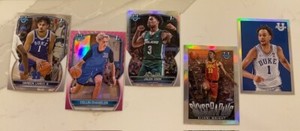 2022-23 Bowman Chrome U Basketball U Pick #1-100 Base, Insert, Refractors