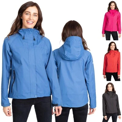 Ladies Trespass Addison Breathable Hooded Waterproof Jacket with Taped Seams - Image 1 of 4