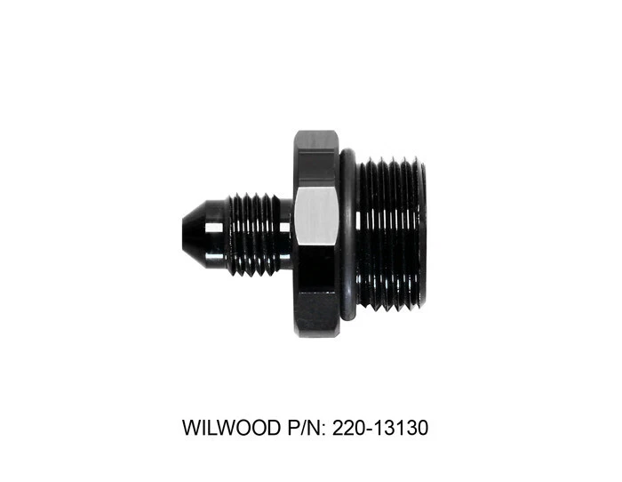 WILWOOD 220-13130 Fitting M/C 11/16-20  -3 AN Compact Remote Resv. — 第 1/1 张图片