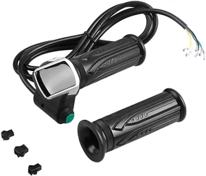 Electric Scooter Throttle Grip, 1 Pair Waterproof LCD Display Throttle Handlebar - Picture 1 of 12