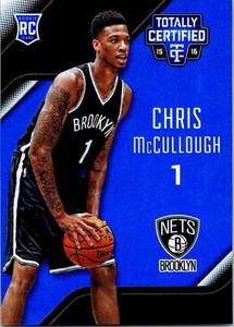 2015-16 Panini Totally Certified Mirror Blue Chris McCullough Rookie 85/99