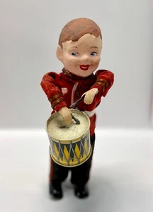 Vintage Drummer Boy Toy - A Horror Movie Enthusiast's Dream! Celluloid Windup - Imagen 1 de 20