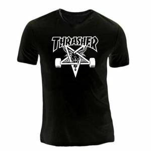 REBAJAS DEL 10%!!! CAMISETA TIPO THRASHER SKATE GOAT CABRA - Imagen 1 de 4