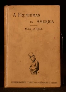 1891 A Frenchman in America The Anglo-Saxon Race Revisited Max O'Rell Illus - Picture 1 of 5