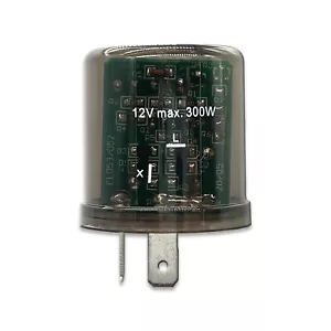 DAMA 2 Pin EF32 incandescent Flasher Relay | 12V 20A Turn Signal Fix | Pack of 1 - Picture 1 of 6
