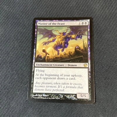 Master of the Feast Magic The Gathering Mtg Journey Into Nyx Card - Image 1 of 4
