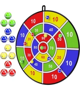 Tablero de dardos grande BooTaa 29 para niños niños tablero de dardos con bolas pegajosas - Imagen 1 de 3