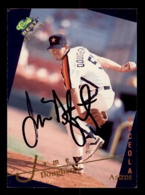 SIGNED 1993 CLASSIC BEST GOLD #65 JAMES DOUGHERTY AUTOGRAPH HOUSTON ASTROS - Image 1 of 2