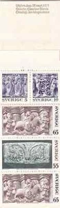 Suecia 1971 Yvert C 696 esculturas SLANIA MNH VF - Imagen 1 de 1