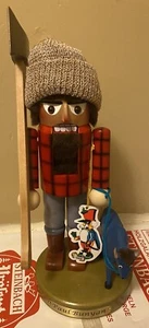STEINBACH 17” Signed #0008/3000 Paul Bunyan & Babe Ltd Ed Nutcracker w/Box & COA - Picture 1 of 12