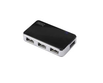 HUB 4 PORTE USB 2.0 CON ALIMENTATORE ESTERNO DIGITUS (A/N DA-70220) nuovo - Immagine 1 di 2