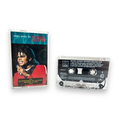 Michael Jackson ‎– Motown's Greatest Hits Motown ‎530 014-4 Cassette Tape Album - Image 1 of 4