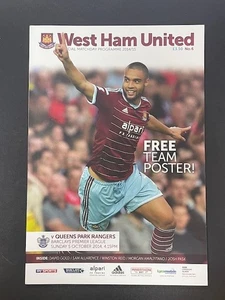 2014/15 WEST HAM UNITED V QUEENS PARK RANGERS 05-10-2014 PREMIER LEAGUE - Picture 1 of 1