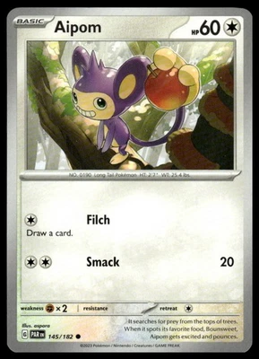 SV04: Paradox Rift #145/182 Aipom - Image 1 of 2