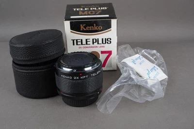 Kenko Tele Plus MC7 2x conversion lens [Konica AR] - BOXED, NOS - Image 1 of 4