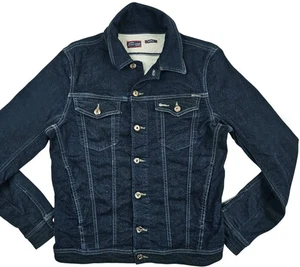 HOT Men's DIESEL @ ELSHAR-NE 600V SWEAT PANTS DARK Denim Jacket Jeans M (*Fit S) - Picture 1 of 17