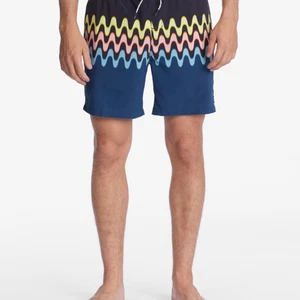 Billabong Short de Billabong Homme Dimanches Layback Volley, Multi, Large - Photo 1/3