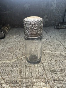 Silver toped Perfume Bottle - Picture 1 of 4