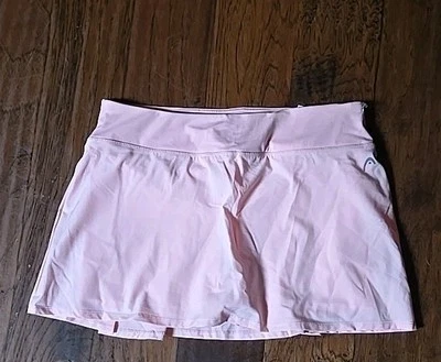 Falda corta Head para mujer talla grande cristal rosa pliegues en la parte posterior nueva con etiquetas precio de venta sugerido por el fabricante 45 USD Foto 1 de 4