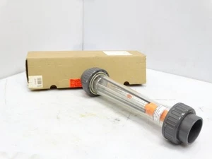 GEORG FISCHER 335 DN 50 PA/EPDM VARIABLE AREA FLOW METER (157192 - NEW) - Picture 1 of 2