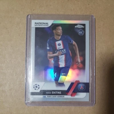 2022-23 Topps Chrome Nscc Refractor Hugo Ekitike Rc - Image 1 of 2