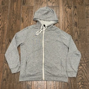 Zella Womens Full Zip Grey Hoodie Sweatshirt Size. Large - Picture 1 of 1