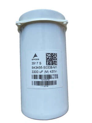EPCOS B4356 S0338-M1 3300uf 420V Capacitor Used & cleaned & tested. - Image 1 of 2