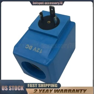 Se adapta a John Deere Tractor 1140 1840 2040 3055 6359 Electroválvula Bobina 12V AL62657 - Imagen 1 de 11